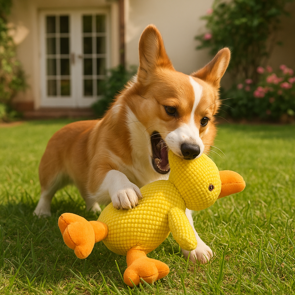 Jouet pour chien canard