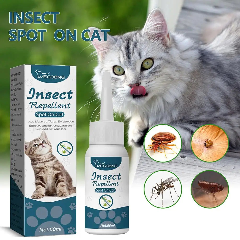 Gouttes Anti Puces Chat