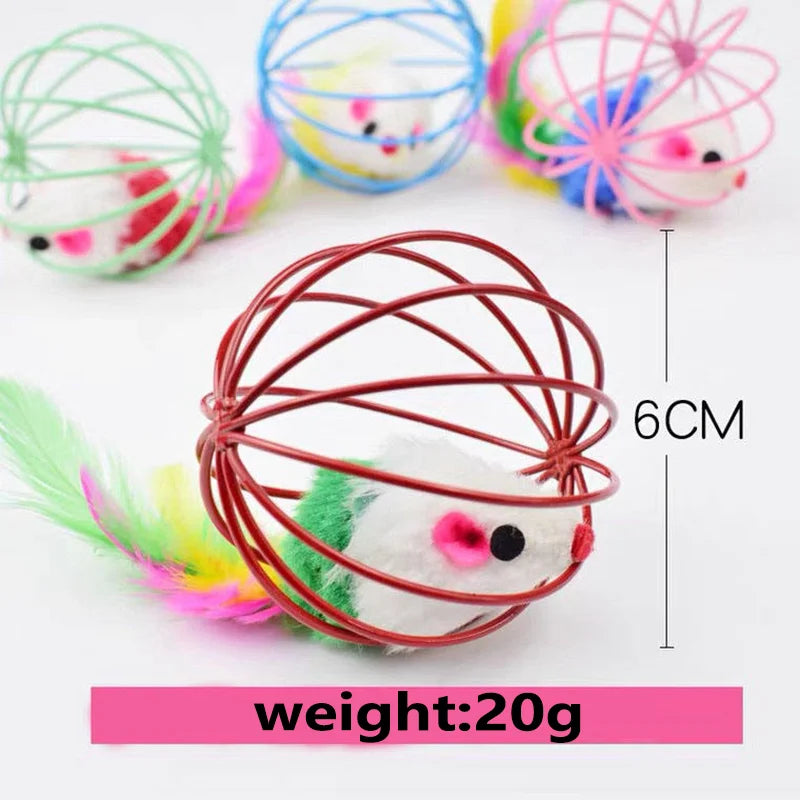 Petites Souris Colorées Pour Chat