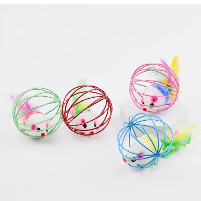 Petites Souris Colorées Pour Chat